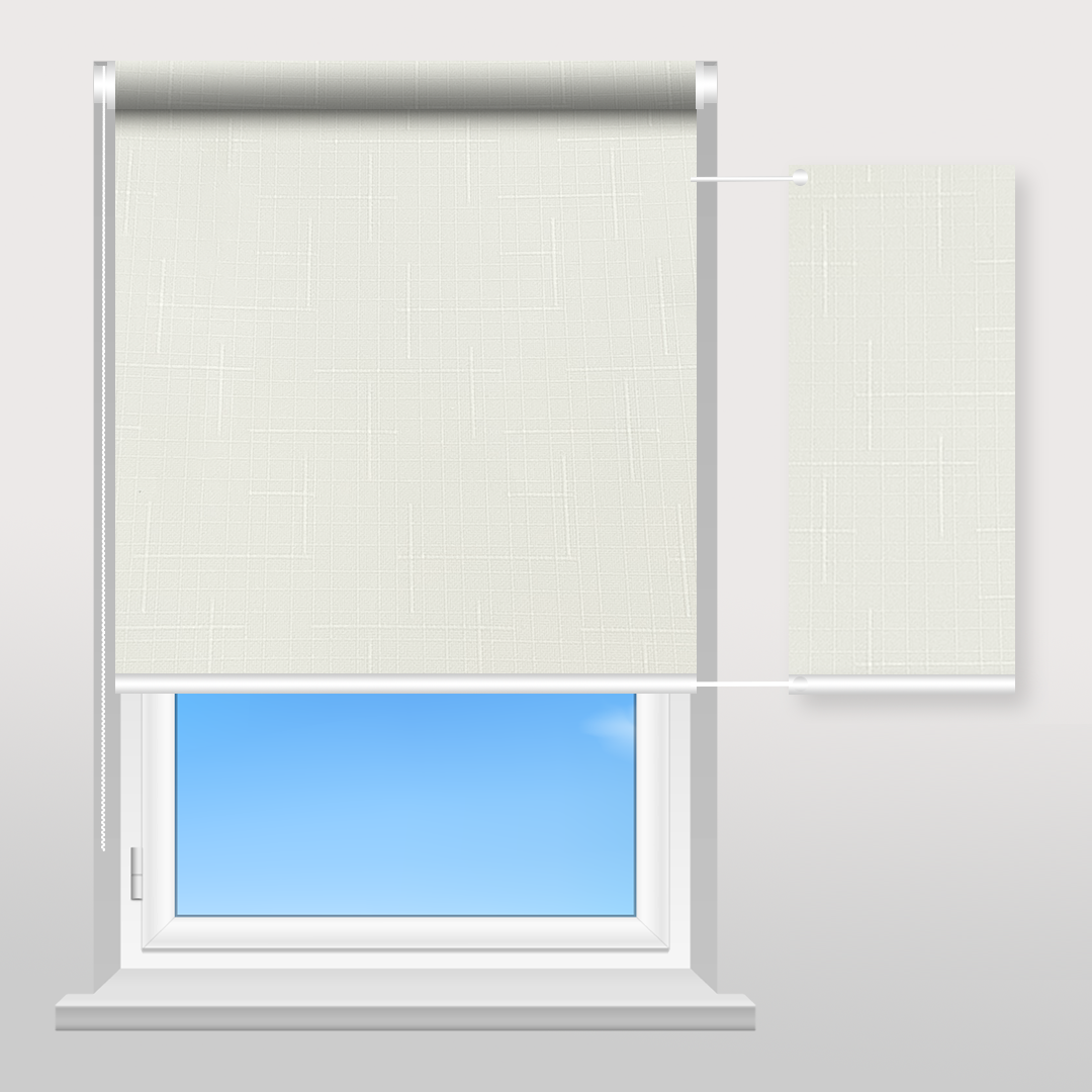 Рулонна штора Sunset Лен кремовий